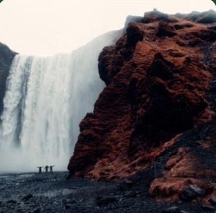 Waterfall in the Pacific Northwest